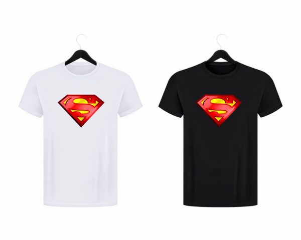 Μπλούζα με στάμπα superman!